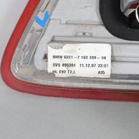 2007-2010 BMW 328i 335i M3 Coupe Left Tail Light 63217162299 OEM Used