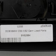 2007-2010 BMW 328 335i Climate Temperature Control Panel 64119162984 OEM Used