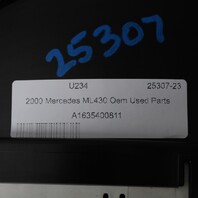 2000 Mercedes ML320 ML430 Speedometer Instrument Cluster 1635400811 OEM Used