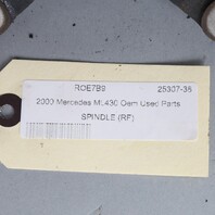 00-02 Mercedes ML430 ML500 Right Front Spindle Knuckle Hub 1633340010 OEM Used