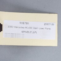 00-02 Mercedes ML430 ML500 Left Front Spindle Knuckle Hub 1633300420 OEM