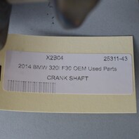 12-18 BMW 228i 320i 328i 428i 528i N20 Engine Crankshaft 11217640165 OEM Used