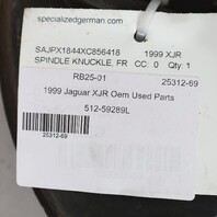 1998-2003 Jaguar XJ8 Left Front Spindle Knuckle Hub MNC1629AA OEM Used