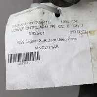 1998-2003 Jaguar XJ8 Left Front Lower Control Arm MNC2471AB OEM Used