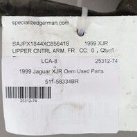 1998-2003 Jaguar XJ8 Right Front Upper Control Arm MNC1420AB OEM Used