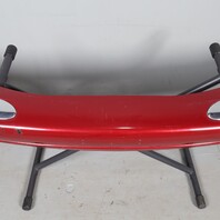 1998-2003 Jaguar XJR Front Bumper Carnival Red Metallic HNC6468AEXXX OEM Used