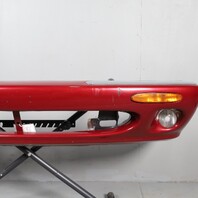 1998-2003 Jaguar XJR Front Bumper Carnival Red Metallic HNC6468AEXXX OEM Used