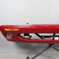 1998-2003 Jaguar XJR Front Bumper Carnival Red Metallic HNC6468AEXXX OEM Used