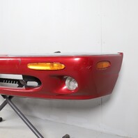 1998-2003 Jaguar XJR Front Bumper Carnival Red Metallic HNC6468AEXXX OEM Used