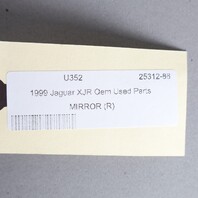 1998-2003 Jaguar XJ8 Right Door Mirror HNC3402AA OEM Used