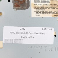 1998-1999 Jaguar XJR Radio Stereo LNC4100BA OEM Used