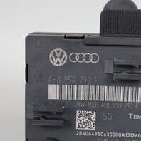 2013 Volkswagen Touareg Right Front Door Module 4H0959792F OEM Used