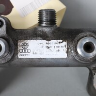 2013-2014 Volkswagen 3.0 Touareg Diesel Left Fuel Rail 059130089BT OEM Used