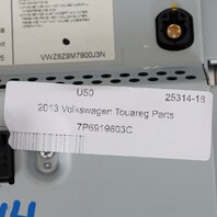 2011-2014 Volkswagen Touareg Navigation Display Screen 7P6919603C OEM Used