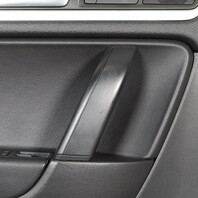 2011-2014 Volkswagen Touareg Left Front Door Panel Black OEM Used