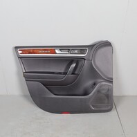 2011-2014 Volkswagen Touareg Left Front Door Panel Black OEM Used