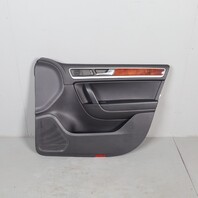 2011-2014 Volkswagen Touareg Right Front Door Panel Black OEM Used