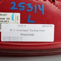 2011-2014 Volkswagen Touareg Left Tail Light 7P6945095E OEM Used