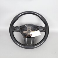 2011-2014 Volkswagen Touareg Multifunction Steering Wheel 7P6419091 OEM Used
