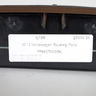 13-14 Volkswagen Touareg Climate Temperature Control Panel 7P6907040BK OEM Used