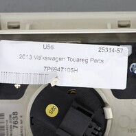 2011-2014 Volkswagen Touareg Sunroof Switch Overhead Console 7P6947105H OEM Used