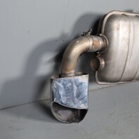 2011-2016 Volkswagen Touareg 3.0 Diesel Rear Muffler 7P6253609AD OEM Used