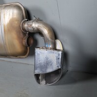 2011-2016 Volkswagen Touareg 3.0 Diesel Rear Muffler 7P6253609AD OEM Used