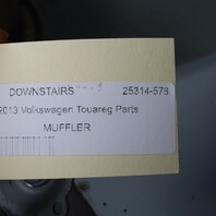 2011-2016 Volkswagen Touareg 3.0 Diesel Rear Muffler 7P6253609AD OEM Used