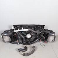 11-16 Volkswagen Touareg 3.0 Diesel Radiator Support Fans Intercooler Complete