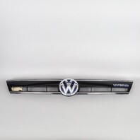2013-2014 Volkswagen Jetta Hybrid Upper Front Bumper Grille 5C6853653F OEM Used