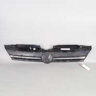 2013-2014 Volkswagen Jetta Hybrid Upper Front Bumper Grille 5C6853653F OEM Used