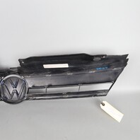 2013-2014 Volkswagen Jetta Hybrid Upper Front Bumper Grille 5C6853653F OEM Used