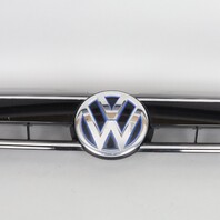 2013-2014 Volkswagen Jetta Hybrid Upper Front Bumper Grille 5C6853653F OEM Used