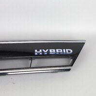 2013-2014 Volkswagen Jetta Hybrid Upper Front Bumper Grille 5C6853653F OEM Used