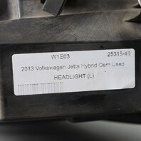 2012-2014 Volkswagen Jetta Left Headlight Xenon Complete 5C7941751D OEM Used