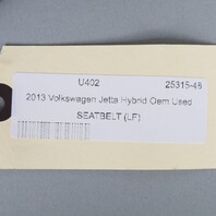 2011-2018 Volkswagen Jetta Sedan Left Front Seat Belt 5C6857705B Oem Used