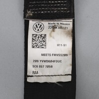 2011-2018 Volkswagen Jetta Sedan Left Front Seat Belt 5C6857705B Oem Used