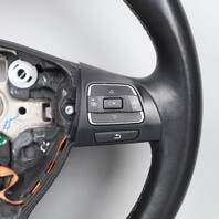 2011-2014 Volkswagen Jetta Multifunction Steering Wheel 5C0419091AK OEM Used