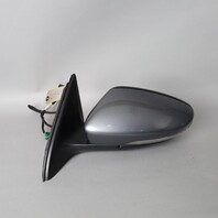 2011-2016 Volkswagen Jetta Sedan Left Door Mirror Platinum Gray OEM Used