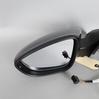 2011-2016 Volkswagen Jetta Sedan Left Door Mirror Platinum Gray OEM Used