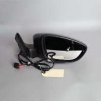 2011-2016 Volkswagen Jetta Sedan Right Door Mirror Platinum Gray OEM Used