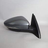 2011-2016 Volkswagen Jetta Sedan Right Door Mirror Platinum Gray OEM Used