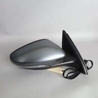 2011-2016 Volkswagen Jetta Sedan Right Door Mirror Platinum Gray OEM Used