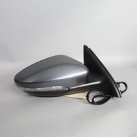 2011-2016 Volkswagen Jetta Sedan Right Door Mirror Platinum Gray OEM Used