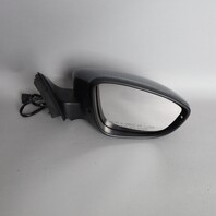 2011-2016 Volkswagen Jetta Sedan Right Door Mirror Platinum Gray OEM Used