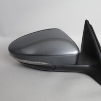 2011-2016 Volkswagen Jetta Sedan Right Door Mirror Platinum Gray OEM Used