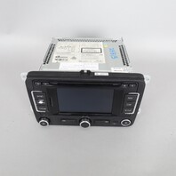 2013-2017 Volkswagen Jetta Radio Stereo Navigation Screen 5C0035274B OEM Used