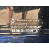 2013 BMW 328 F30 Parts