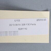 2013 BMW 328 Rear Fuse Relay Junction Box 61149261110 OEM Used