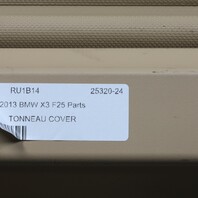 2011-2017 BMW X3 F25 Rear Trunk Cargo Cover Shade 51479207897 OEM Used